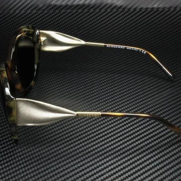 Burberry Silver Havana 57mm Sunglasses display picture 2